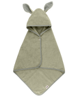 Μπουρνούζι Bibs Kangaroo με κουκούλα Baby Sage