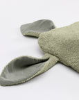 Μπουρνούζι Bibs Kangaroo με κουκούλα Baby Sage