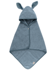 Μπουρνούζι Bibs Kangaroo με κουκούλα Baby Petrol