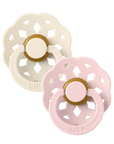 Bibs πιπίλες Boheme 2 τμχ Ivory - Blossom Μέγεθος 2