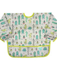 Bumkins Σαλιάρα Αδιάβροχη Sleeved Bib Cacti