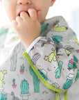 Bumkins Σαλιάρα Αδιάβροχη Sleeved Bib Cacti