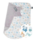 Cheeky Chompers Κουβέρτα Αγκαλιάς- Καροτσιού Γκρι Animal