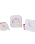 Ταπεράκια Φαγητού Rainbow Σετ 3τμχ