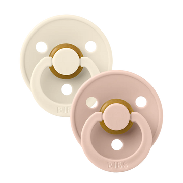 Bibs πιπίλες Colour 2 τμχ Ivory - Blush Μέγεθος 2