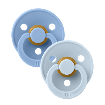 Bibs πιπίλες Colour 2 τμχ Sky Blue - Baby Blue Μέγεθος 1
