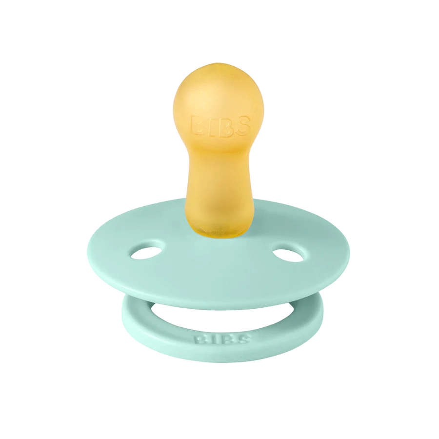 Bibs πιπίλες Colour 2 τμχ White - Mint Μέγεθος 1