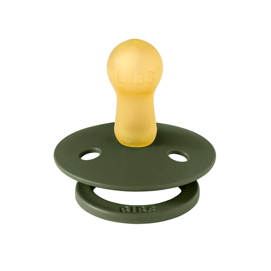 Bibs πιπίλες Colour 2 τμχ Woodchuck - Hunter Green Μέγεθος 1